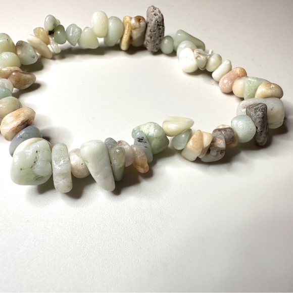Amazonite Chip Bracelet - Picture 1 of 3